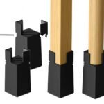 Sephyroth Adjustable Bed Risers Furniture Risers 4Pack