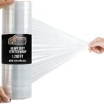 GORILLA GRIP 500% Stretch Film Heavy Duty Plastic, 1200ft