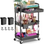 Goovilla 3 Tier Rolling Utility Cart