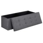 SONGMICS 43" Storage Ottoman Bench